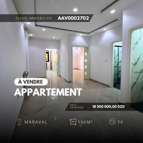 Vente Appartement F4 Oran 