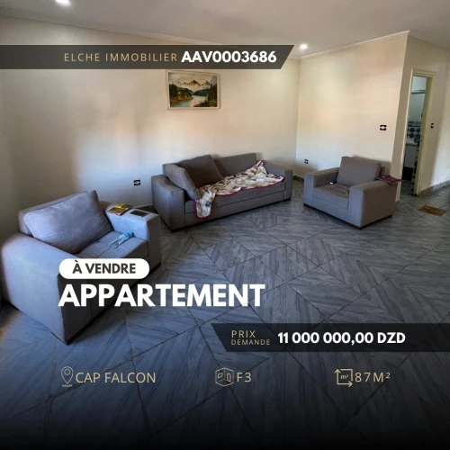 Vente Appartement F3 Oran