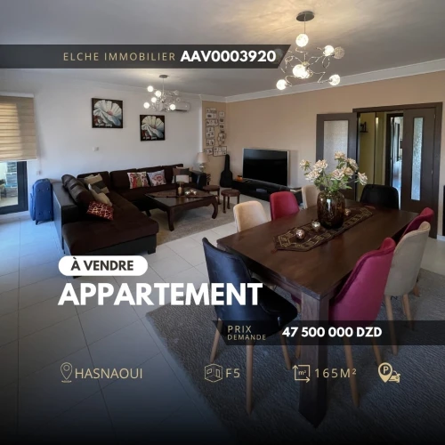 Vente Appartement F5 Oran 