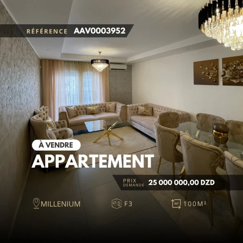 Vente Appartement F3 Oran
