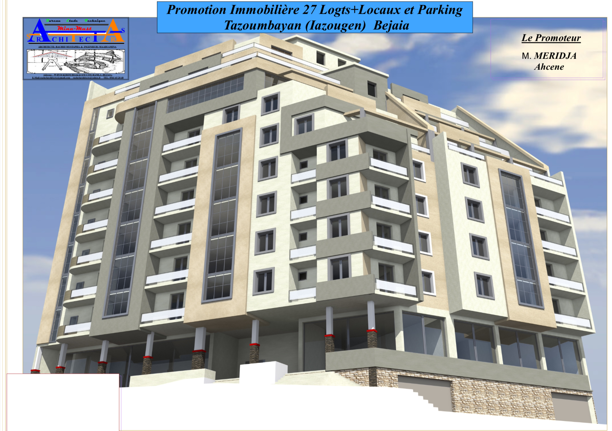 F3 de 75,28 m2 bejaia by promotion sgc