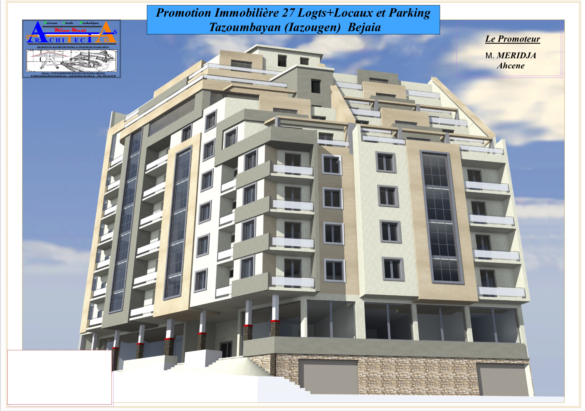 F3 de 88,13 m2 bejaia by promotion sgc