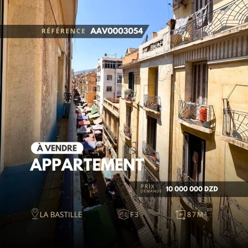Vente Appartement F3 Oran