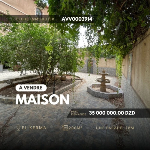 Vente Villa Oran Oran