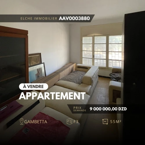 Location Appartement F3 Oran