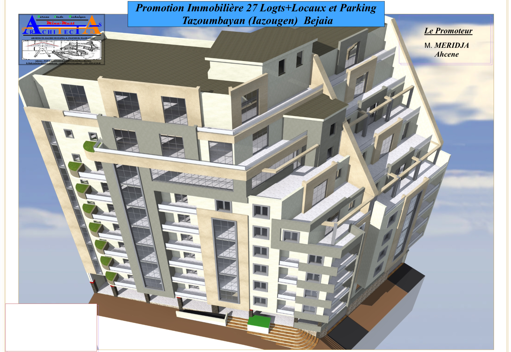 F5 de 166,64 m2 bejaia By résidence SGC