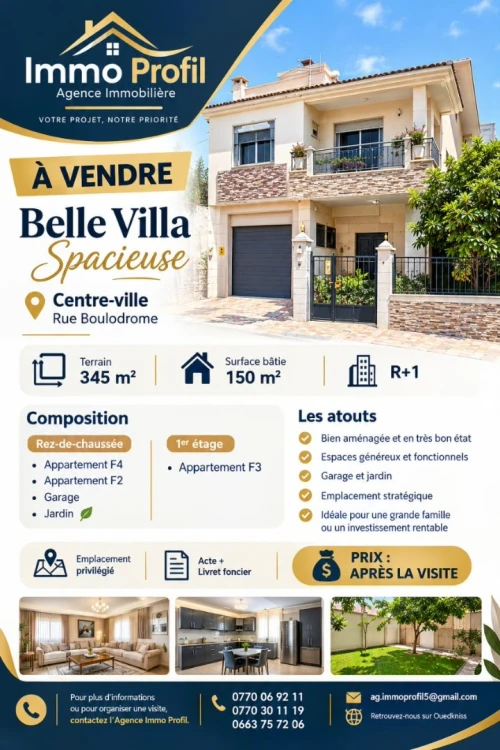 Vente Villa Annaba Annaba