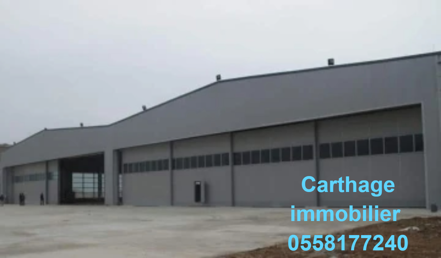 VENTE HANGAR SUP 2500 M2  AU PONT BOUCHET