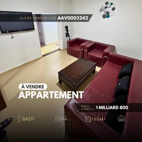 Vente Appartement F4 Oran