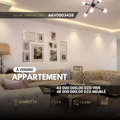 Vente Appartement F4 Oran