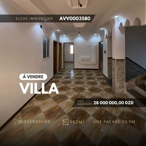 Vente Villa Oran 