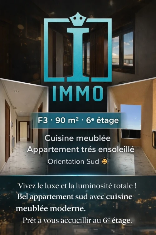 Vente Appartement F3 Oran