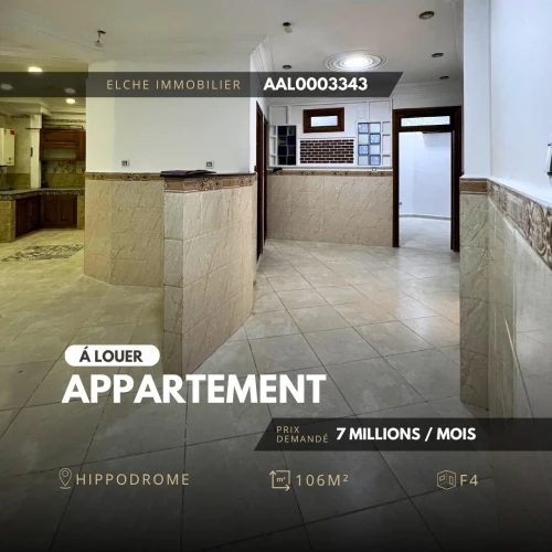 Location Appartement F4 Oran