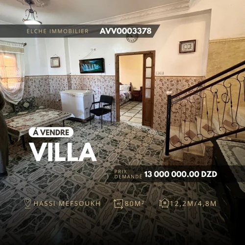 Vente Villa Oran Gdyel