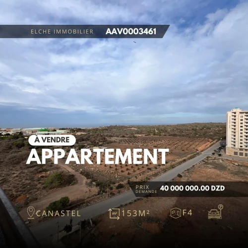 Vente Appartement F4 Oran 