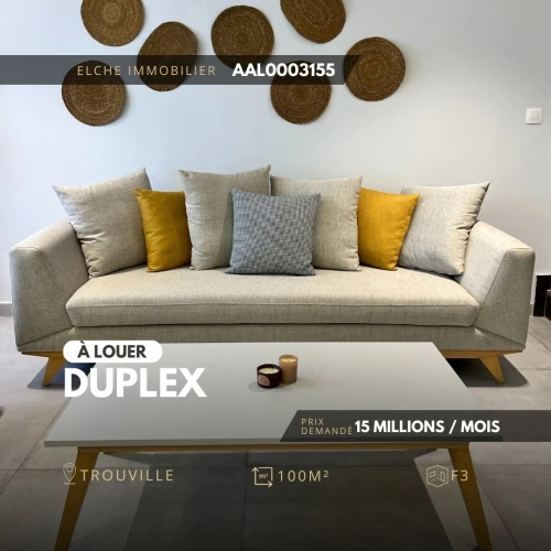 Location Appartement Duplex F3 Oran