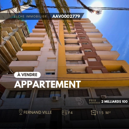Vente Appartement F4 Oran