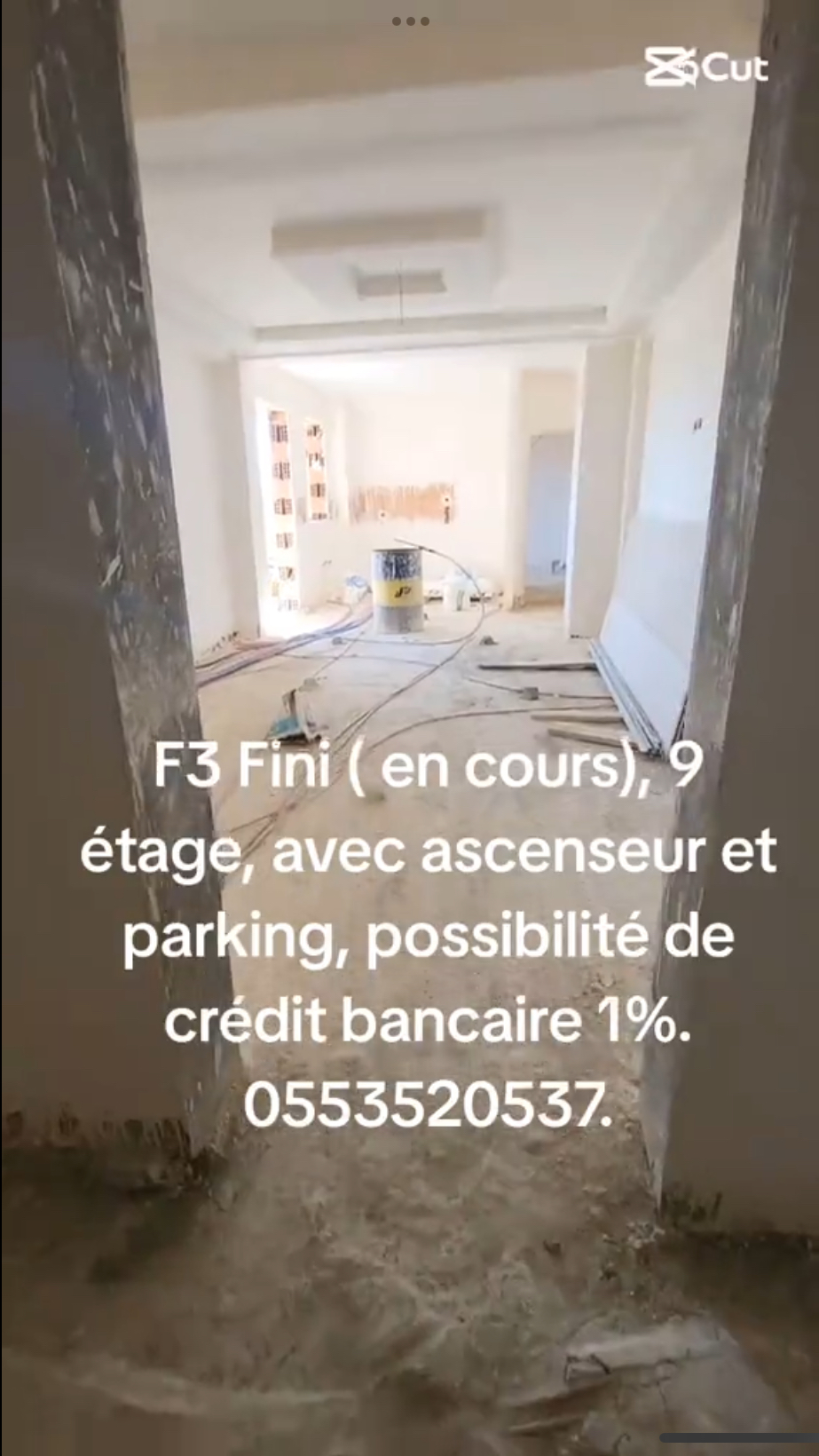 F3 en face stade ait ahmed a tizi ouzou