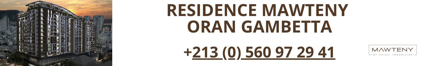 RESIDENCE MAWTENY ORAN GAMBETTA